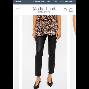 SECRET FIT BELLY COATED SKINNY LEG MATERNITY ANKLE